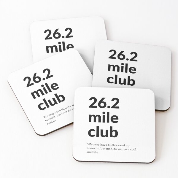Item preview, 26.2 Mile Club designed and sold by SkeletonRunning.