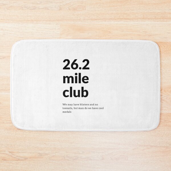 Item preview, 26.2 Mile Club designed and sold by SkeletonRunning.