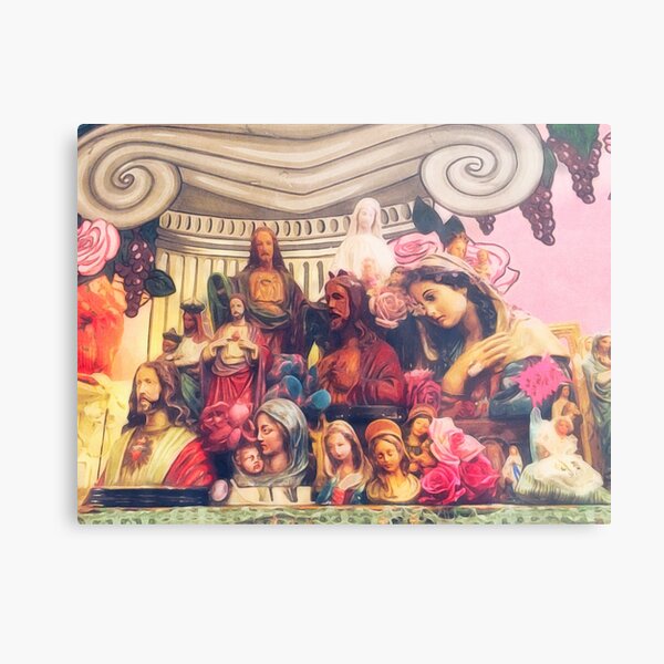 Madonna Montage Metal Print