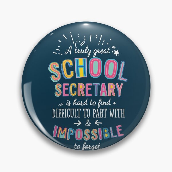 Item preview, A truly Great School Secretary Gift - Impossible to forget designed and sold by betternotes.