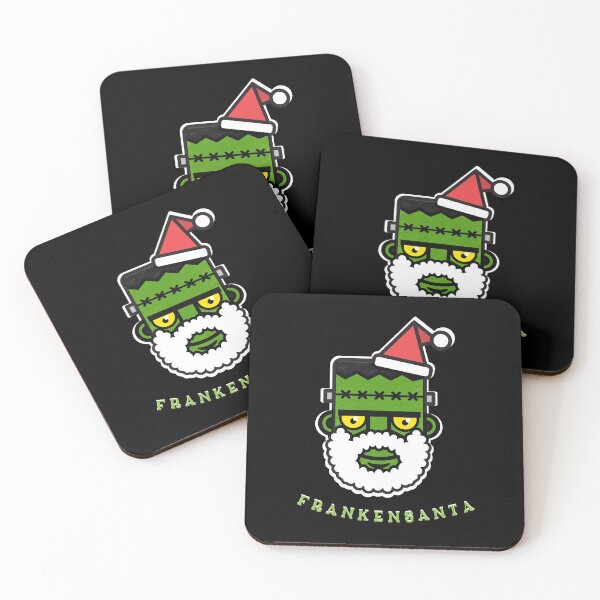 Item preview, Frankensanta Goth Rocker Christmas  designed and sold by sableandshadow.