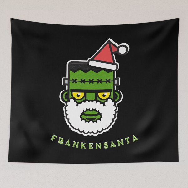 Item preview, Frankensanta Goth Rocker Christmas  designed and sold by sableandshadow.