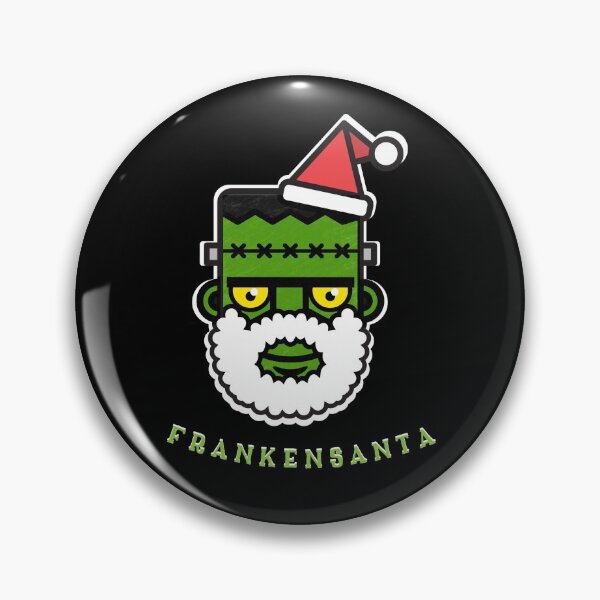 Item preview, Frankensanta Goth Rocker Christmas  designed and sold by sableandshadow.