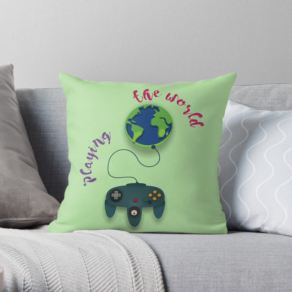Item preview, Throw Pillow designed and sold by madday.