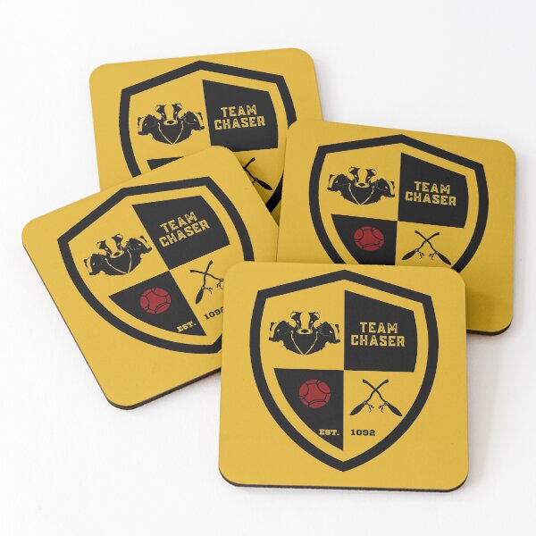 Item preview, Team Chaser Yellow and Black Badger designed and sold by AlexWolfDesigns.