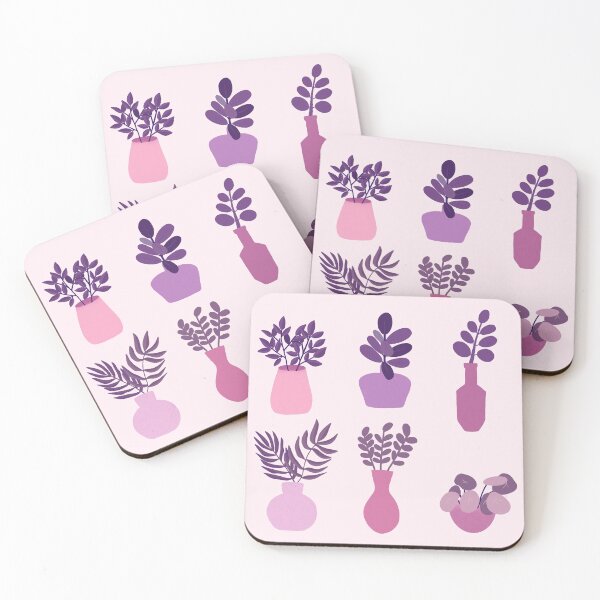 Item preview, Pot Plants-Blush-Purple designed and sold by Vinaerick.