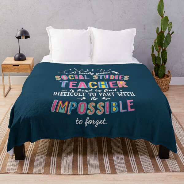 Item preview, A truly Great Social Studies Teacher Gift - Impossible to forget designed and sold by betternotes.