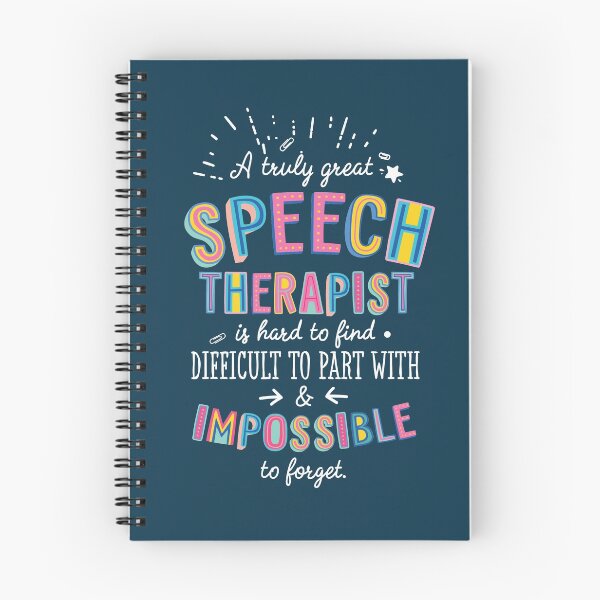 Item preview, A truly Great Speech Therapist Gift - Impossible to forget designed and sold by betternotes.