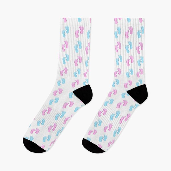 Item preview, Pink Blue Baby Footsteps Sticker Set designed and sold by RitaLaiArt.