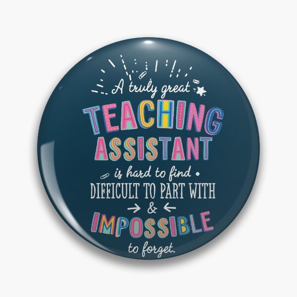 Artikelvorschau, A truly Great Teaching Assistant Gift - Impossible to forget entworfen und verkauft von betternotes.