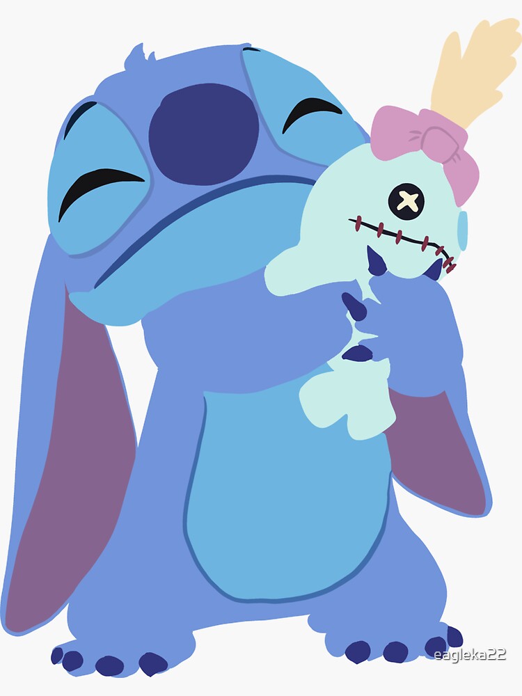 Cute Stitch  Sticker for Sale by FalChi