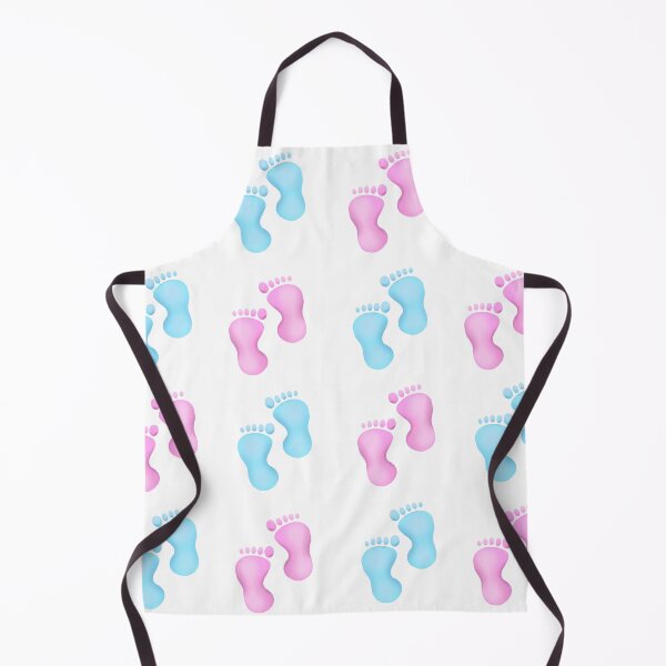 Item preview, Pink Blue Baby Footsteps Sticker Set designed and sold by RitaLaiArt.