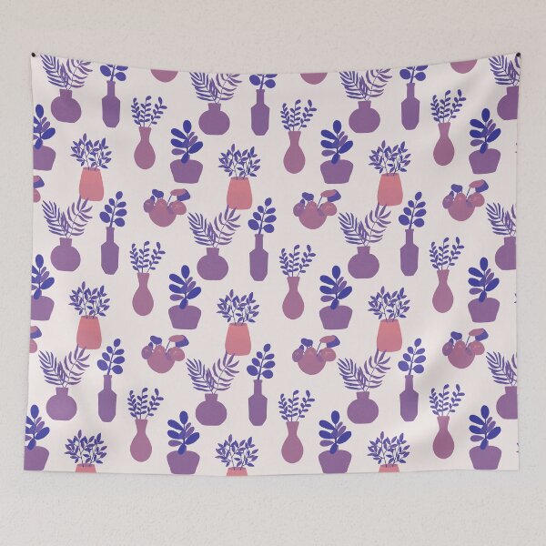 Item preview, Pot Plants-Blush-Purple designed and sold by Vinaerick.