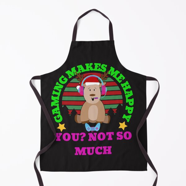 Item preview, Gaming makes me happy you? not so much (reindeer) designed and sold by UnboundFull.