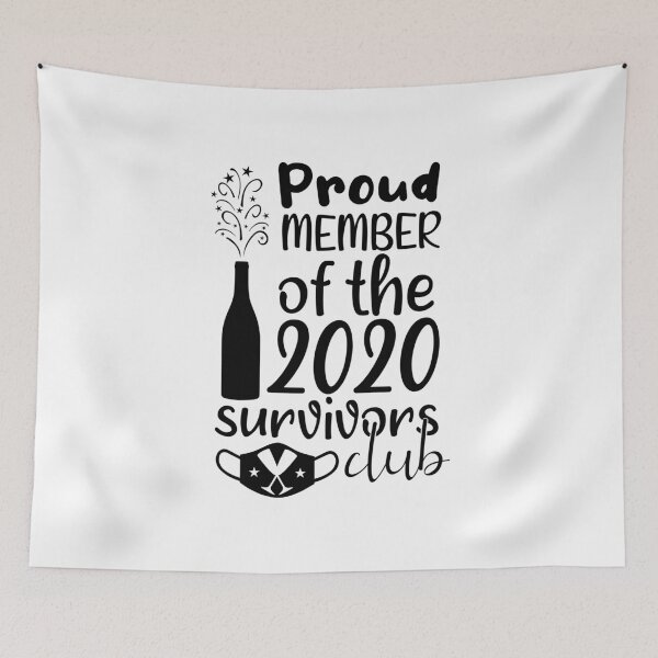 Item preview, Proud Member of the 2020 Survivors Club designed and sold by Color Me F*@k!ng Happy.