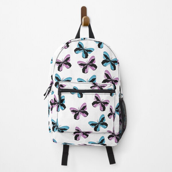Item preview, Pink and Blue Butterfly Pattern designed and sold by Malena HM.