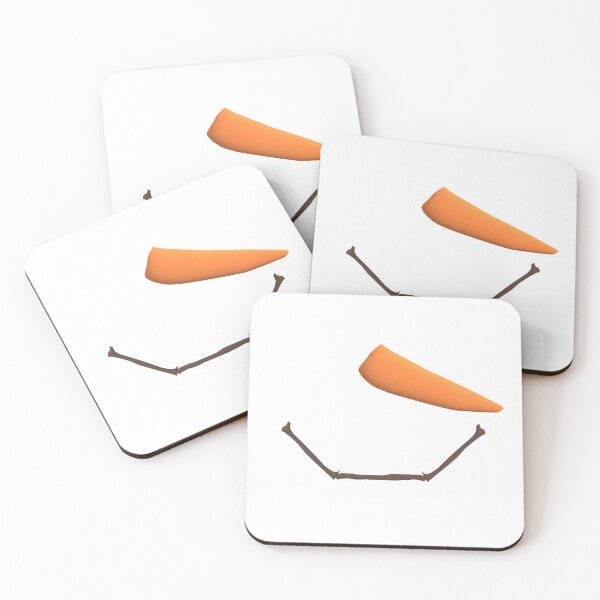Item preview, Smiling Snowman Face with Carrot Nose designed and sold by ArtByLM.