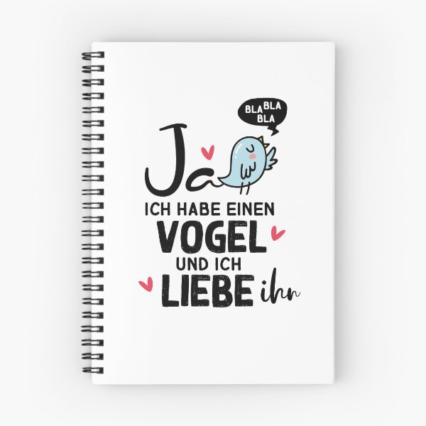 Item preview, Bird Blue Budgie Funny Sayings Saying Gift Idea designed and sold by teeseeds.