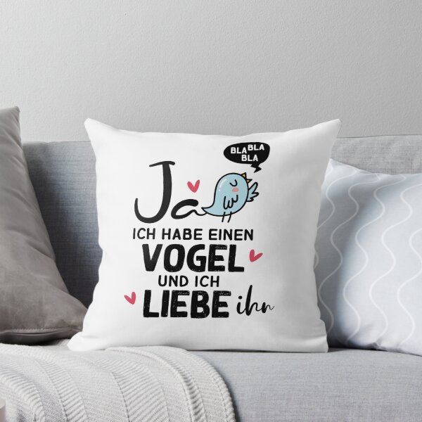 Item preview, Bird Blue Budgie Funny Sayings Saying Gift Idea designed and sold by teeseeds.