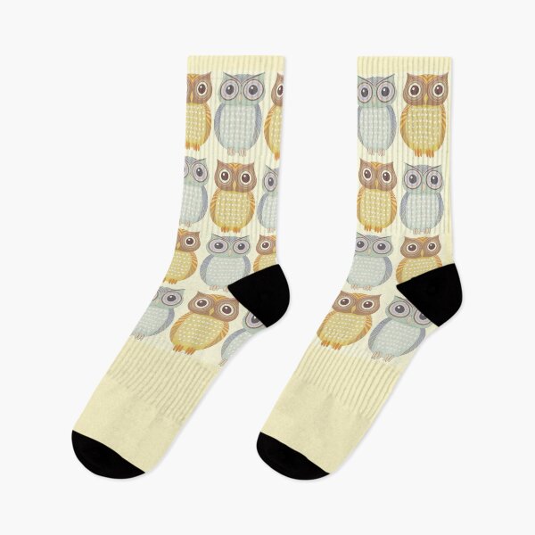Item preview, Owls Pattern designed and sold by Jean Gregory Evans.