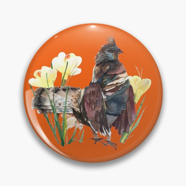 Item preview, Ruffed Grouse designed and sold by SarahSnippets.