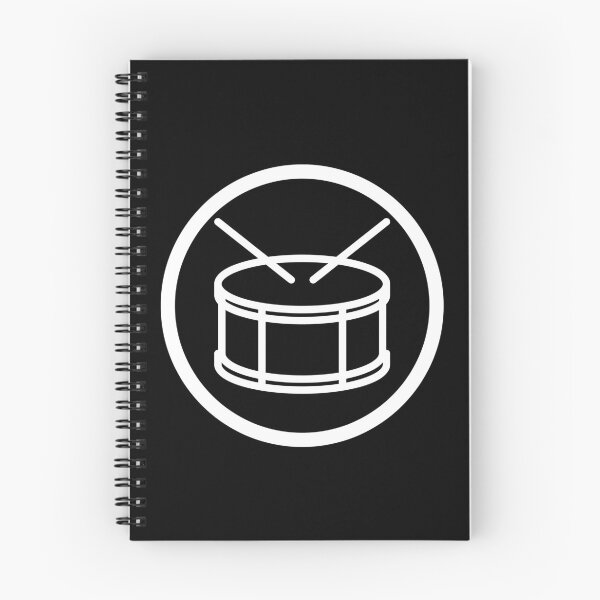 Item preview, Snare Drum Drumline Band Logo - white designed and sold by MixedBagMerch.