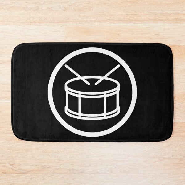 Item preview, Snare Drum Drumline Band Logo - white designed and sold by MixedBagMerch.