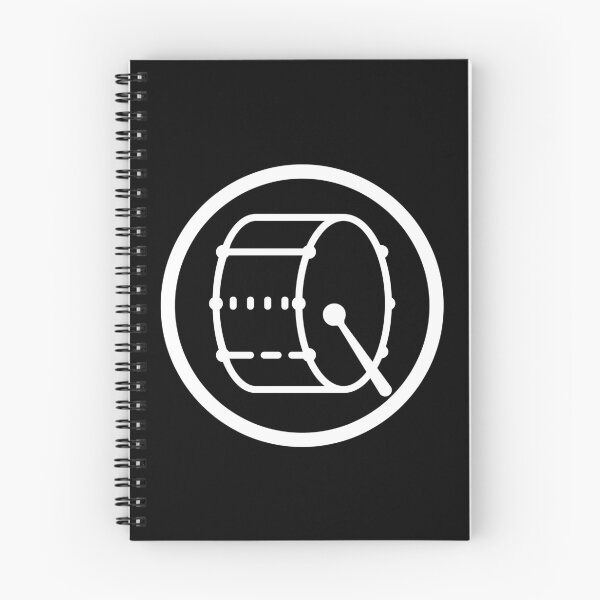 Item preview, Bass Drum Drumline Band Logo - white designed and sold by MixedBagMerch.
