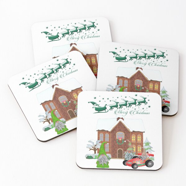 Item preview, Merry Christmas Gnomes designed and sold by TigsArts.