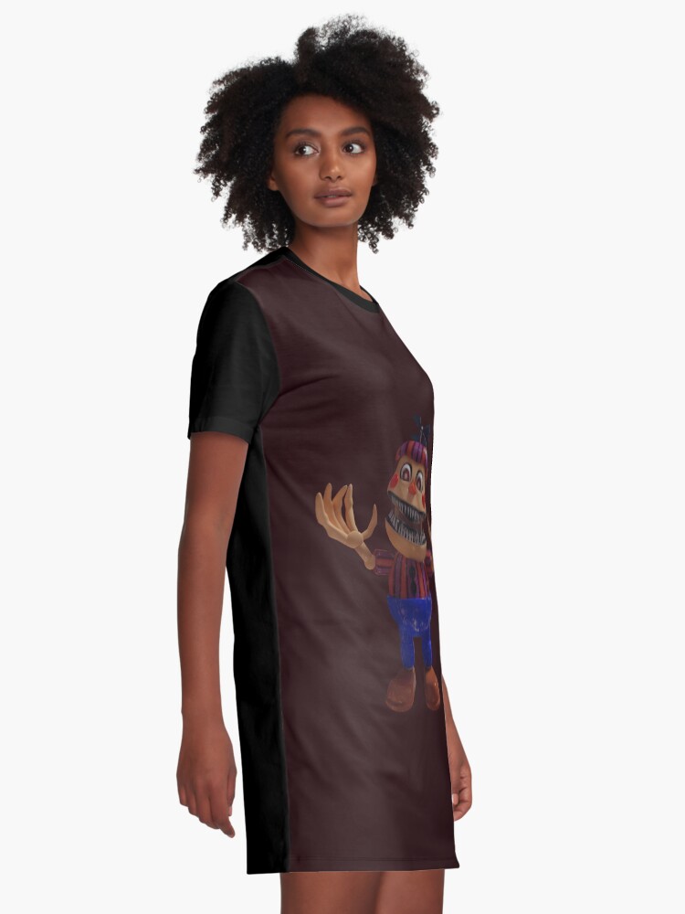 Five Nights at Freddy&amp;#39;s 4 - Nightmare BB Graphic T-Shirt Dress  for Sale by Jobel