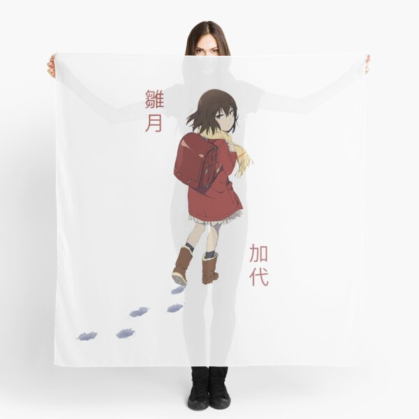 Erased - Kayo Hinazuki  Scarf by Goka-Art