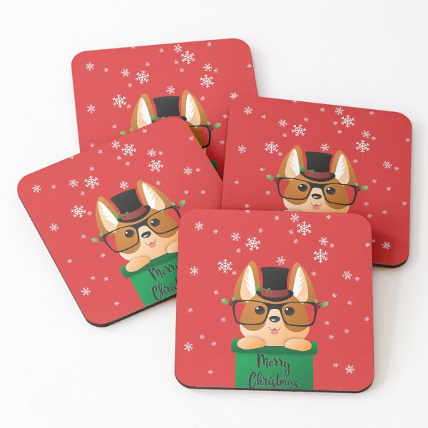 Item preview, Corgi Merry Christmas  designed and sold by Kevin-PR.