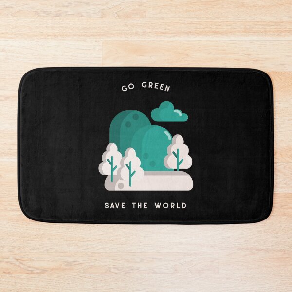 Item preview, Go Green Save The World designed and sold by Happy-PrintZ.