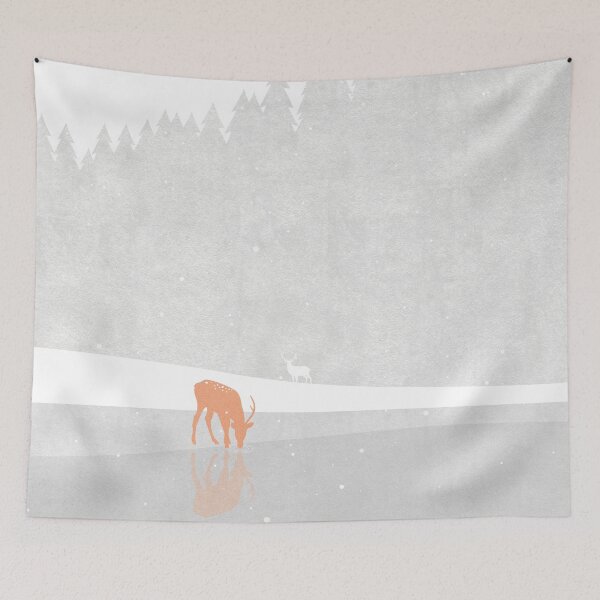 Item preview, Deer Minimal Art designed and sold by SurfolioPrints.