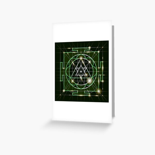 Item preview, Ganapati Yantra - cosmic conductor of energy. Yantra Sree Ganesha. Sacred Geometry designed and sold by Olga Berlet.