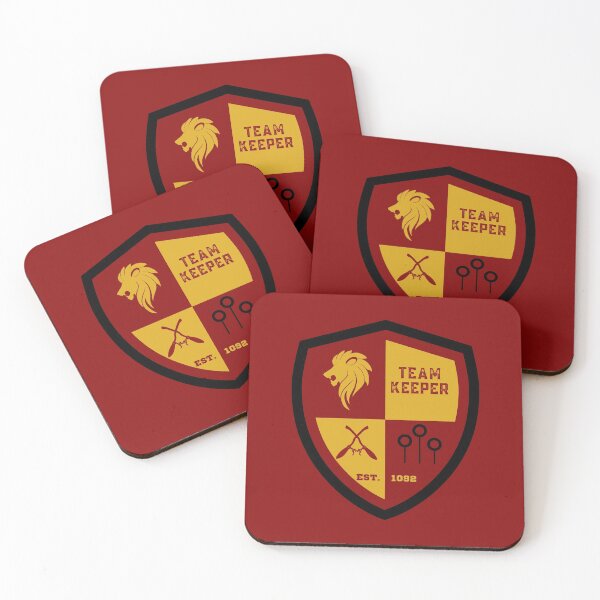 Item preview, Team Keeper Red and Golden designed and sold by AlexWolfDesigns.