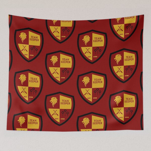 Item preview, Team Keeper Red and Golden designed and sold by AlexWolfDesigns.