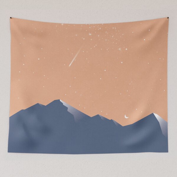 Artikelvorschau, Galaxy Comet entworfen und verkauft von SurfolioPrints.