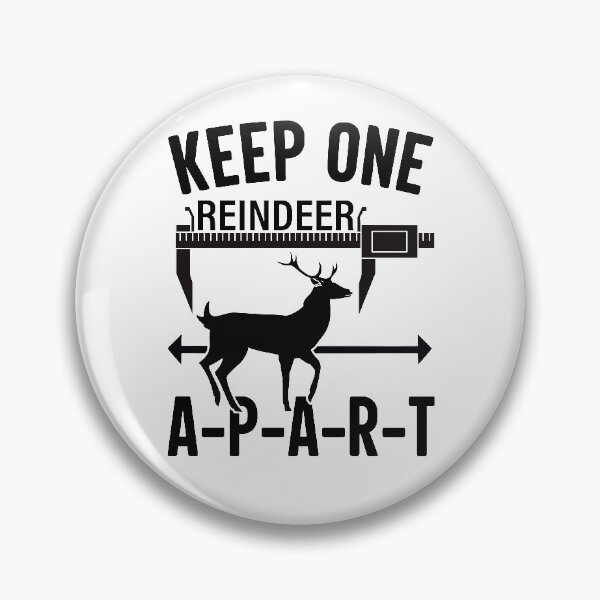 Item preview, Keep One Reindeer Apart designed and sold by GravitiTees.
