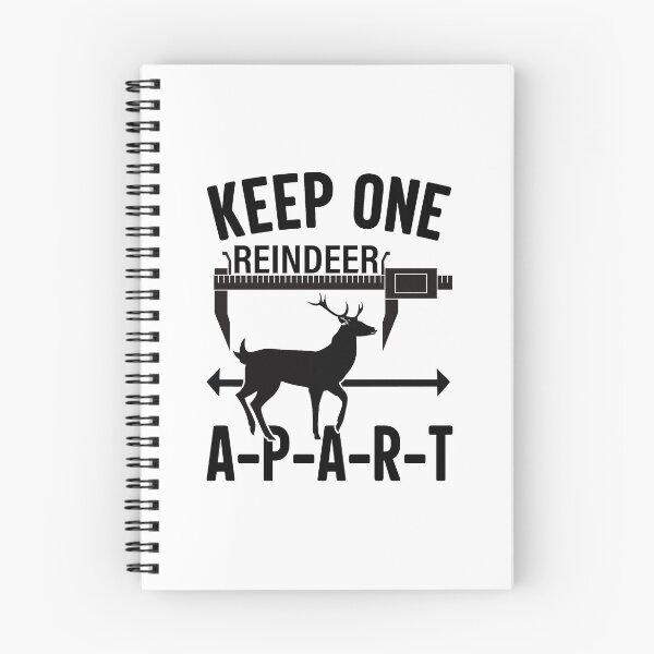 Item preview, Keep One Reindeer Apart designed and sold by GravitiTees.