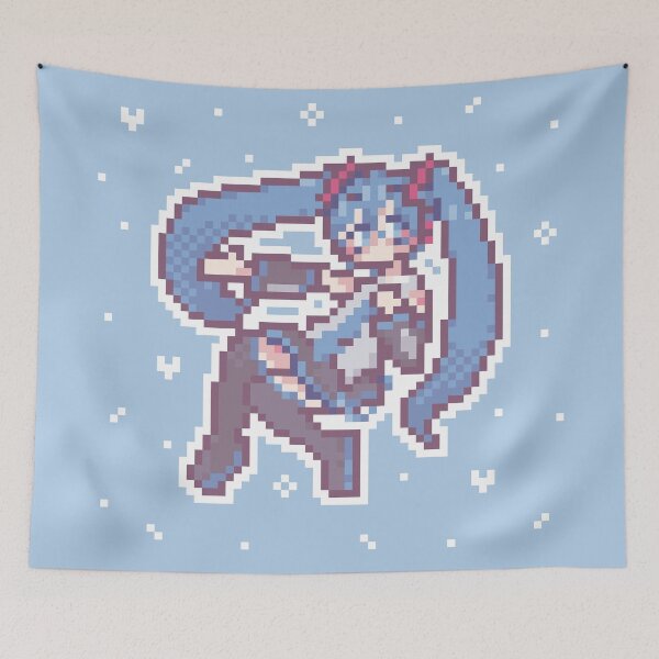 Item preview, Pixel Hatsune Miku  designed and sold by abitofkake.