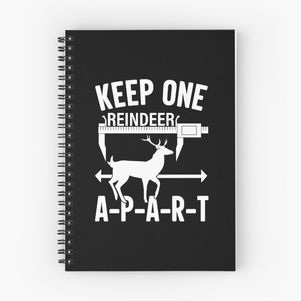 Item preview, Keep One Reindeer Apart Social Distancing designed and sold by GravitiTees.