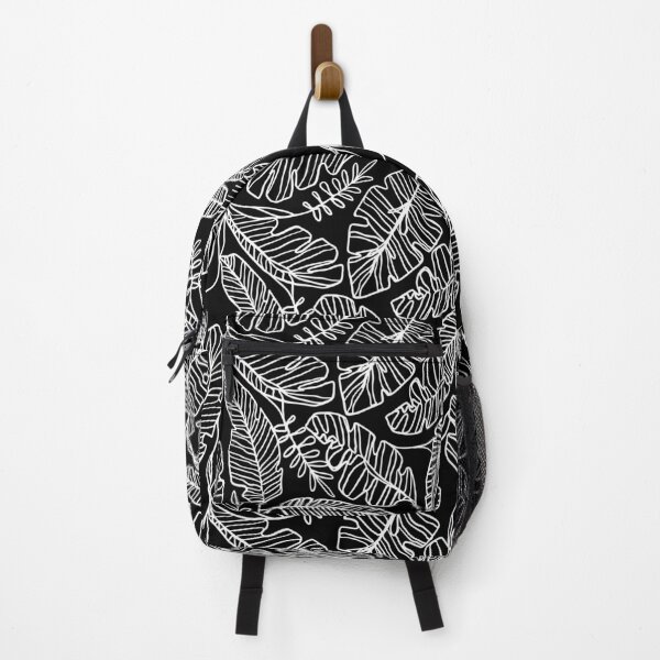 Item preview, Contour Line Leaves in Black designed and sold by latheandquill.