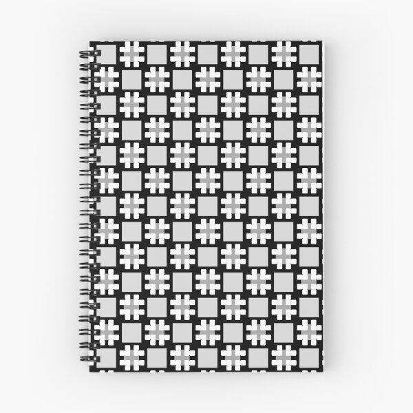 Item preview, Black and White Vintage Crochet Inspired Geometric/Geomatric Pattern (Venka) designed and sold by charqui.