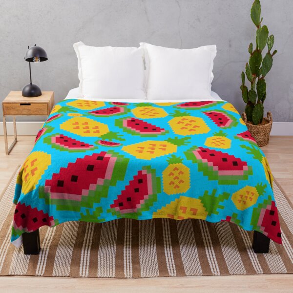 Item preview, Tropical Fun Pixelated Pattern designed and sold by simpleones.
