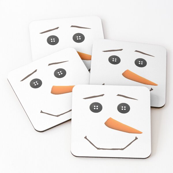 Item preview, Smiling Snowman Face  designed and sold by ArtByLM.