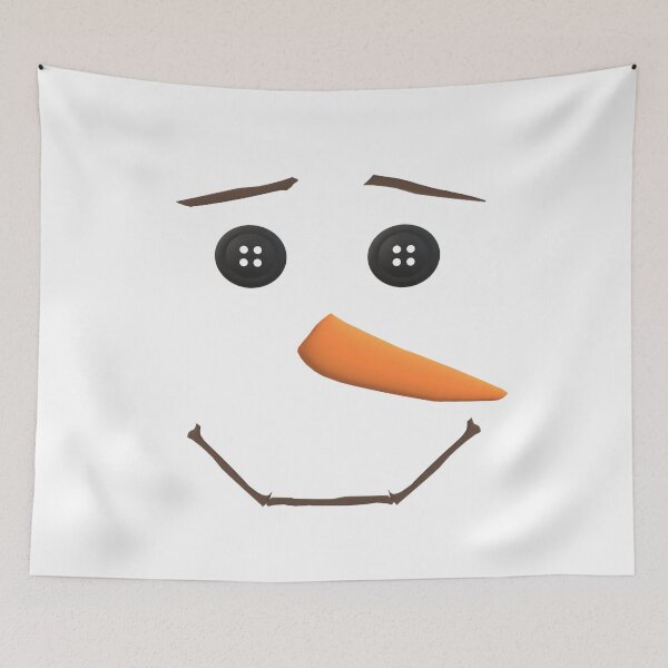 Item preview, Smiling Snowman Face  designed and sold by ArtByLM.
