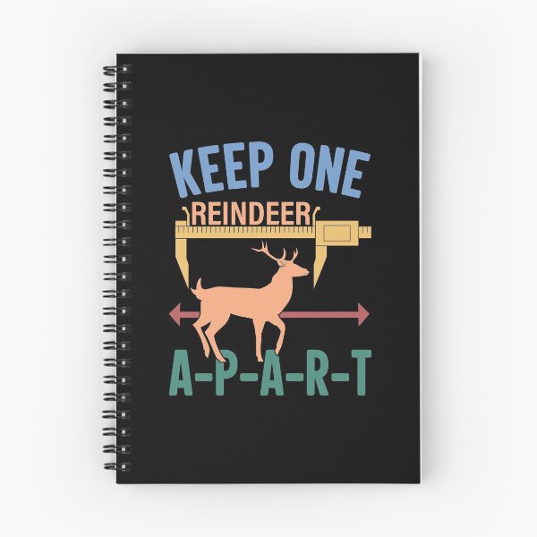 Item preview, Keep One Reindeer Apart Quarantine 2020 designed and sold by GravitiTees.
