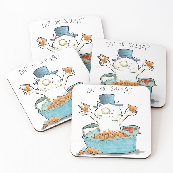 Item preview, Dapper Cat - Salsa Dip designed and sold by johnnybuzt.