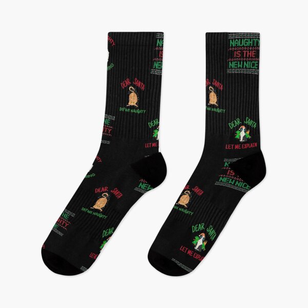 Aperçu de l'œuvre Naughty is the new nice, pack d'autocollants créée et vendue par Spiritualish.